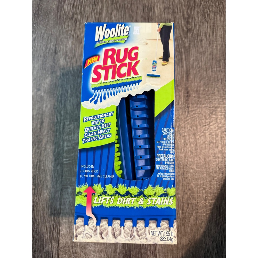 Woolite Rug Stick Carpet and Rug Cleaner Heavy Traffic Area Rug Tool newopen box